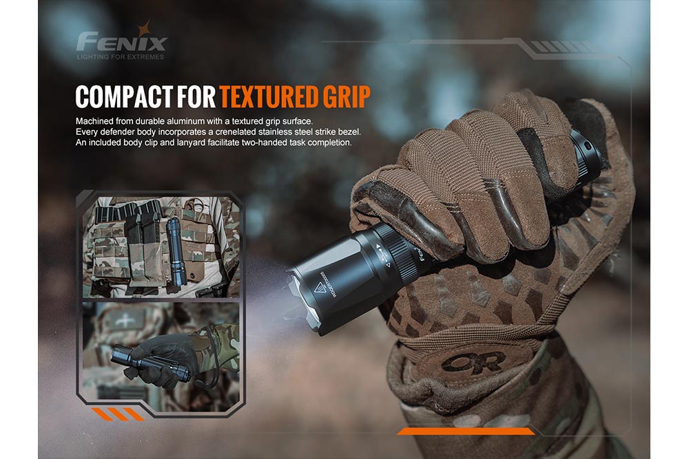 Flashlight LED TK20R V2.0 Rechargeable/Waterproof - 3000 Lumens by Fenix