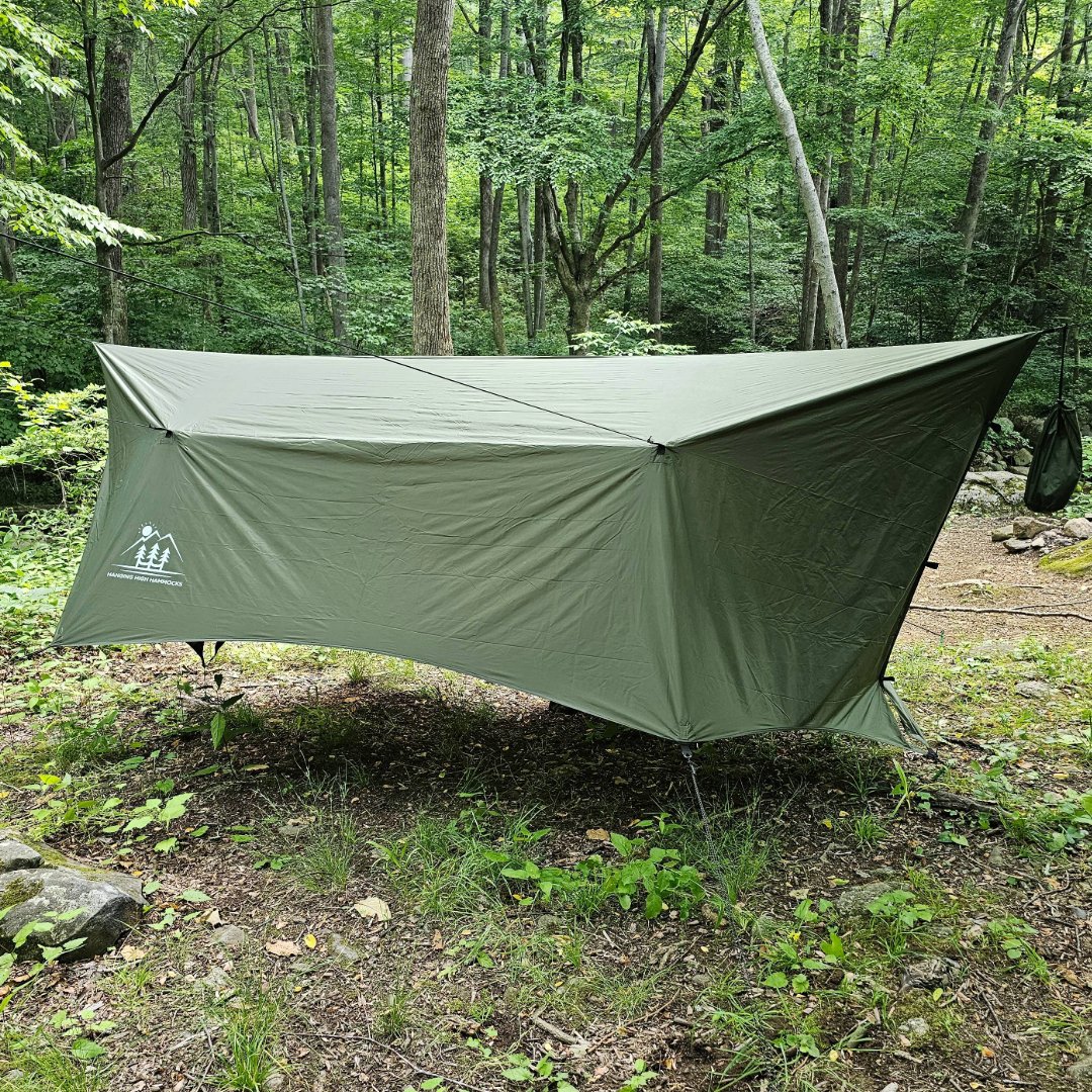 Hideaway Tarp – 12' Hammock Rain Tarp (AMERICAN)
