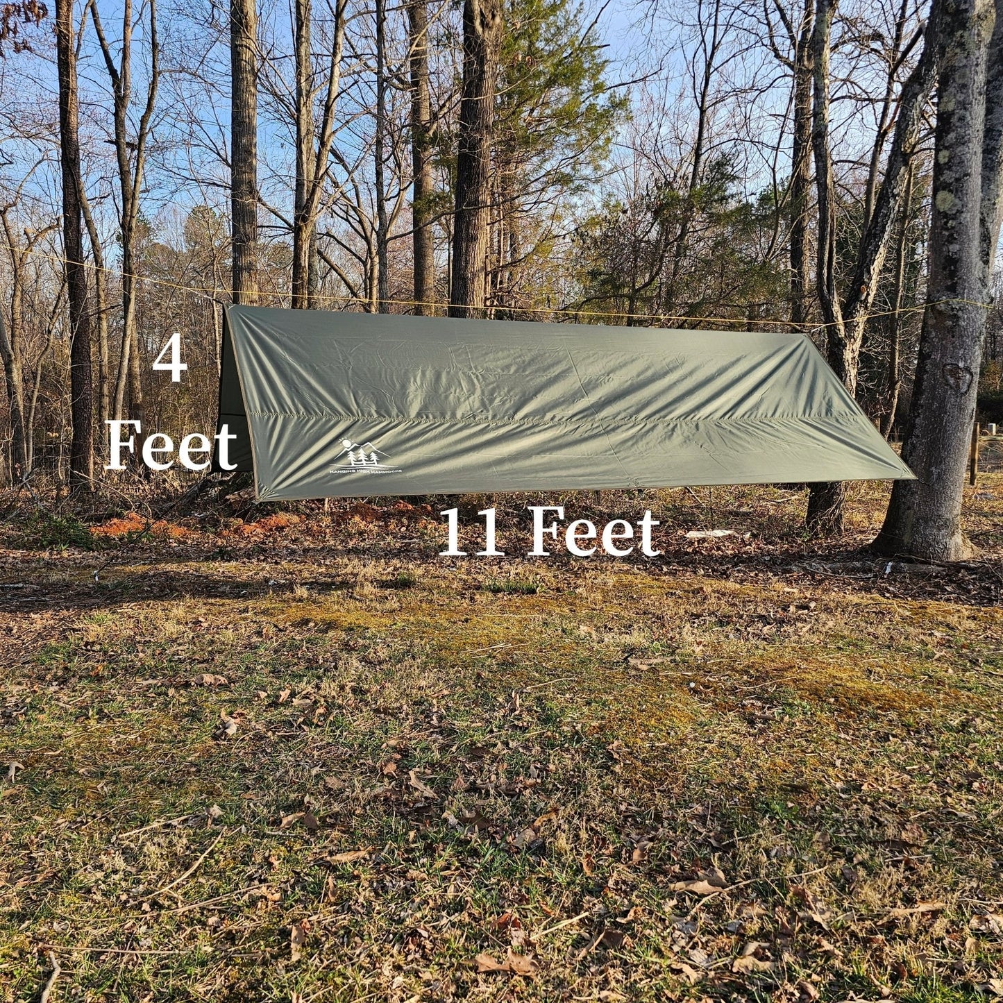 Hammock Tarp 11' "The Canopy" – Waterproof (AMERICAN)