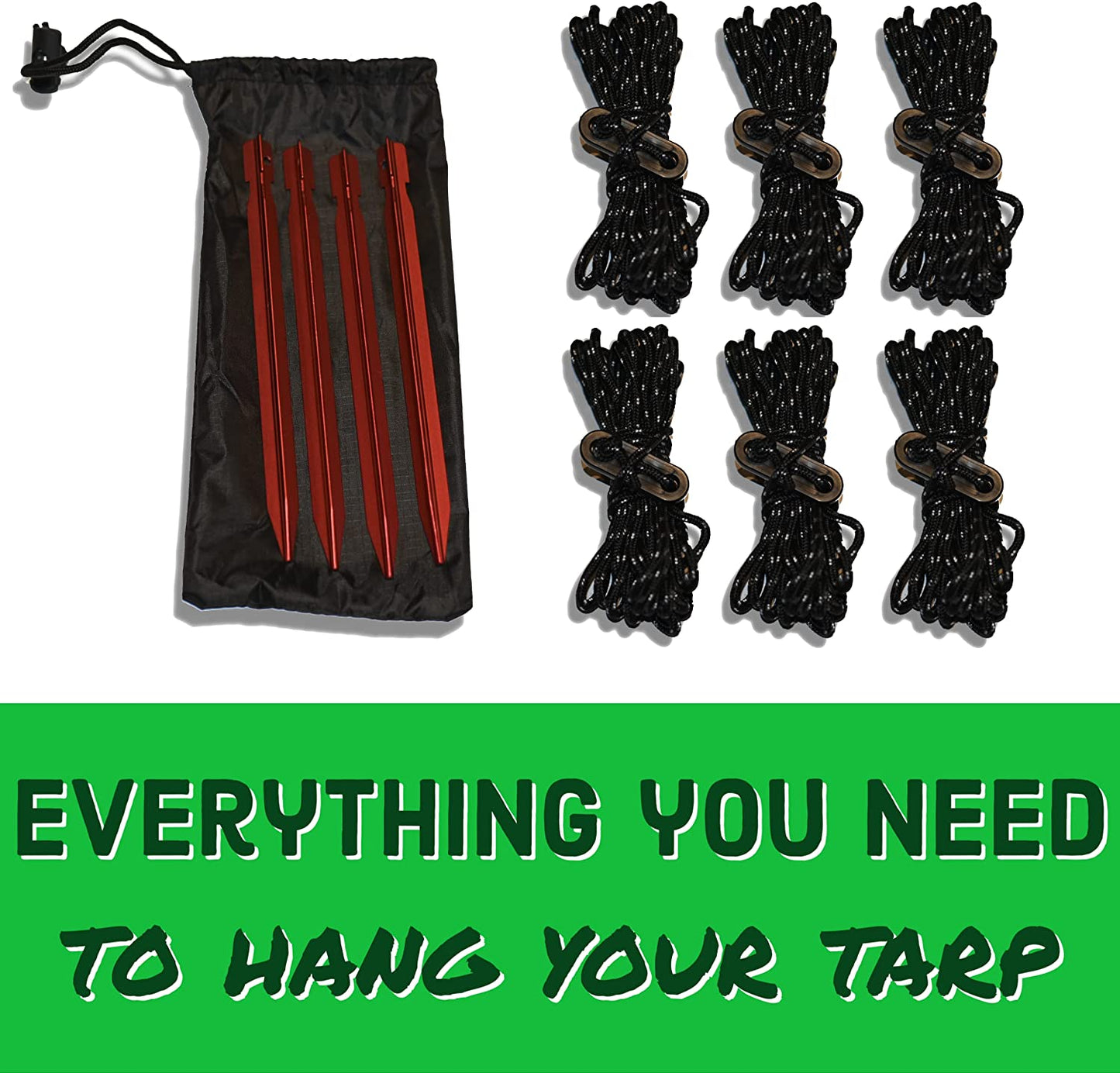 Hammock Tarp 11' "The Canopy" – Waterproof (AMERICAN)