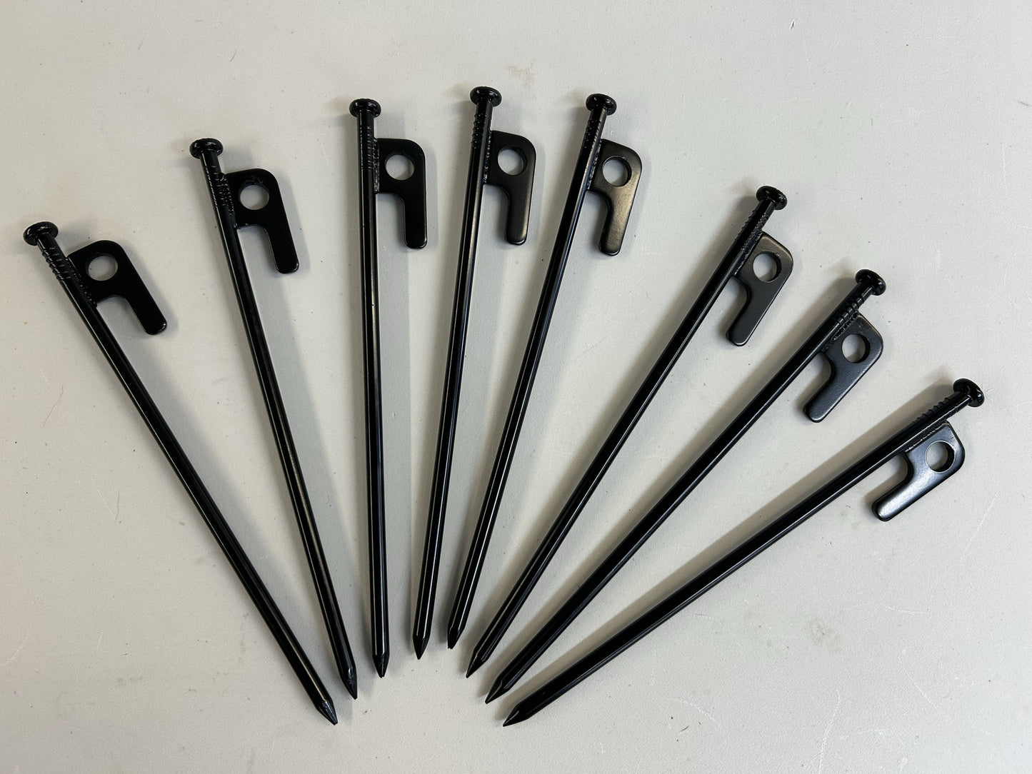 Tent 8" stakes/poles (set of 8) Upgraded (AMERICAN)
