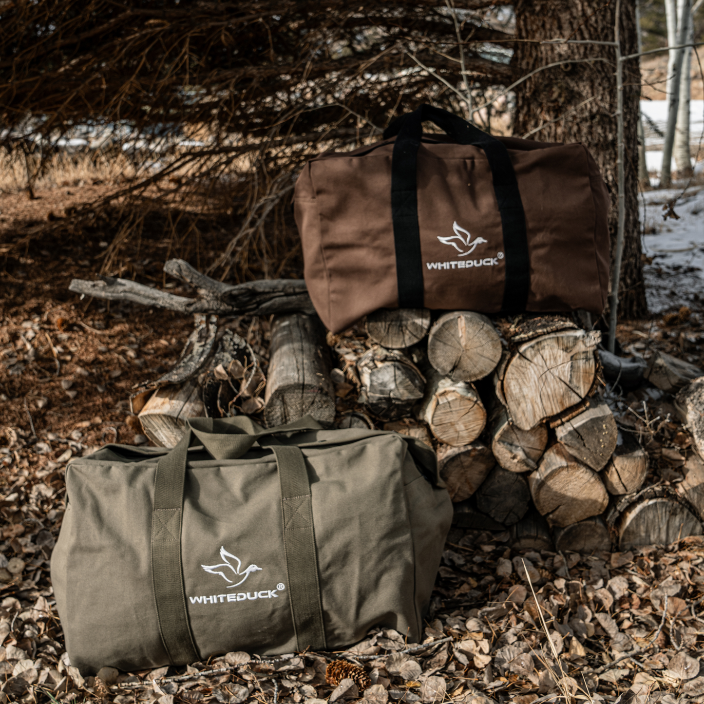 Bag: Hoplite Canvas Parachute Bag - Military Style Duffle