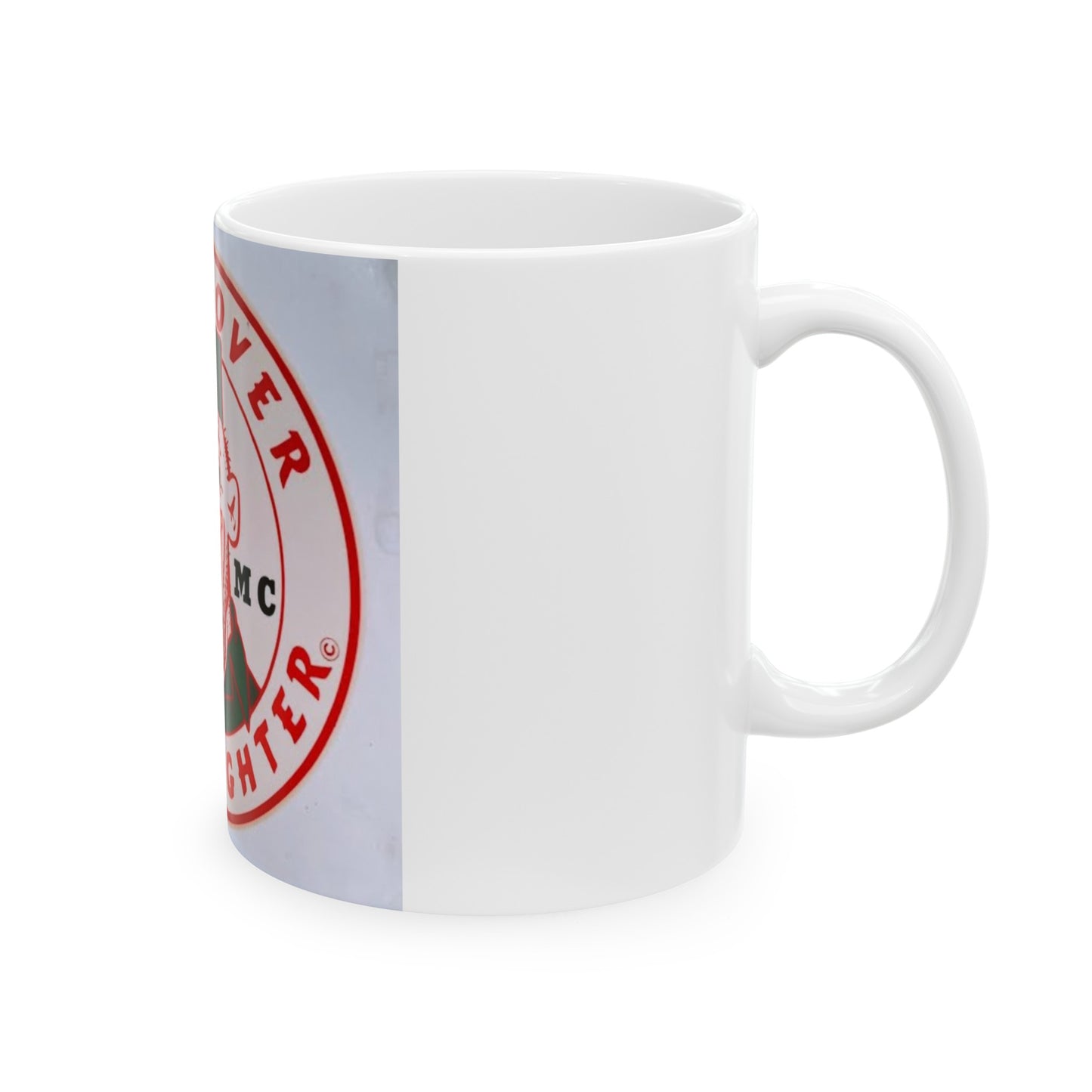 USMC Coffee Mug 11oz (I'm A Lover Not A Fighter), le NJD