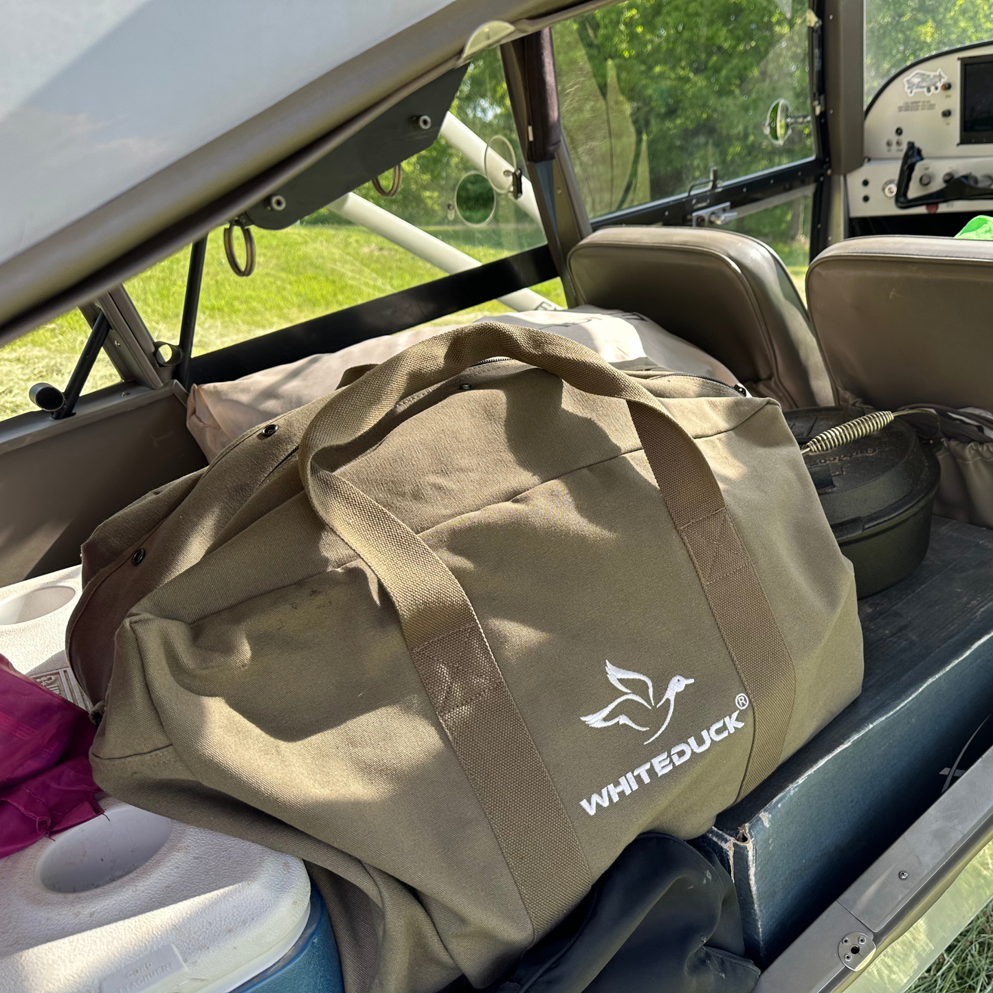 Bag: Hoplite Canvas Parachute Bag - Military Style Duffle