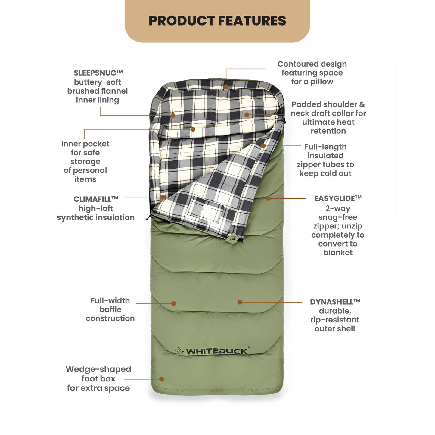 Sleeping bag-Slumbernest™