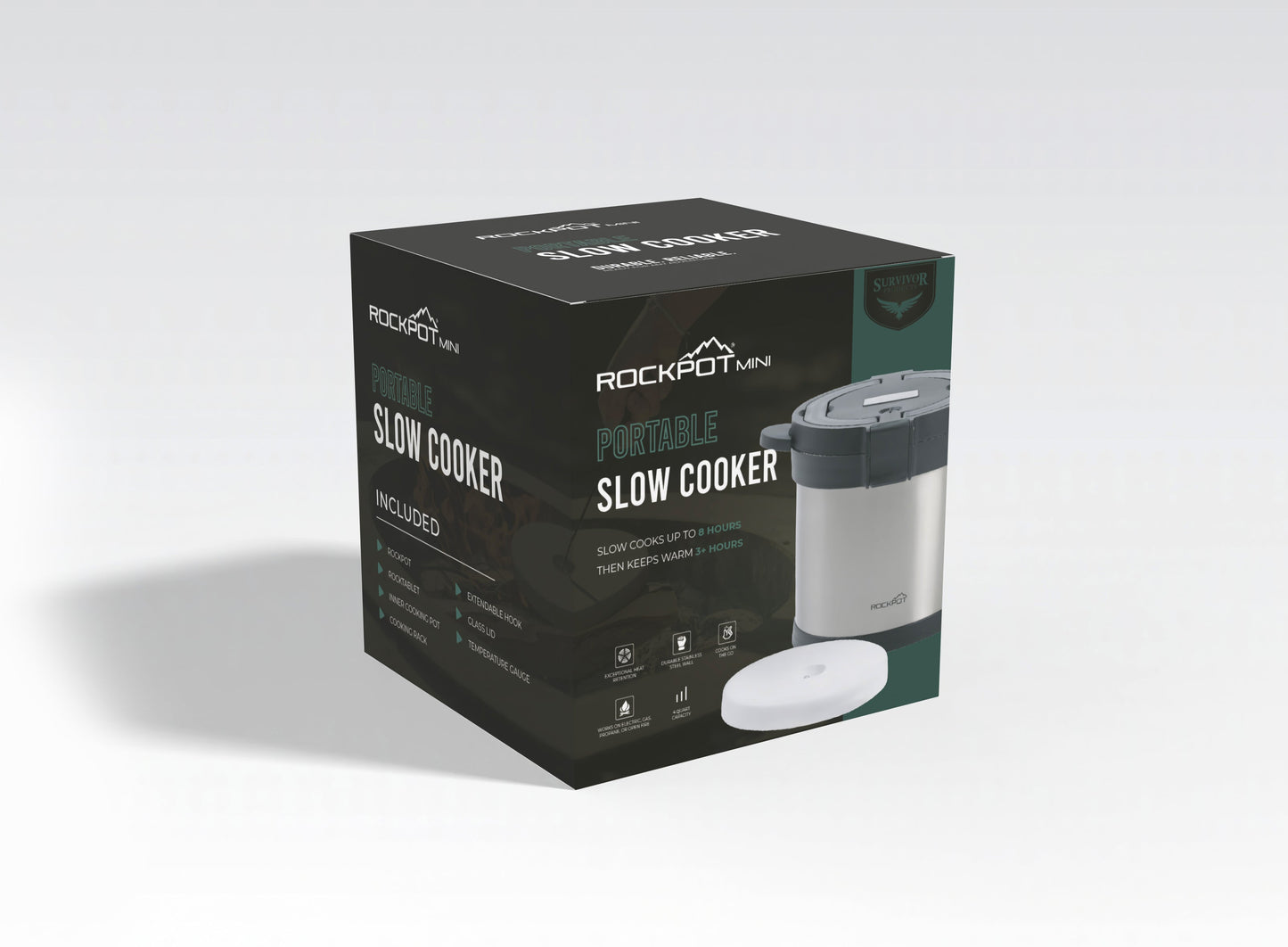 Cookware (portable) 4QT Mini RockPot