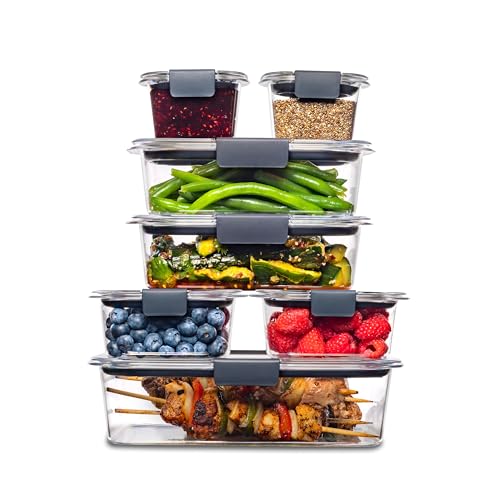 Recipientes para almacenar alimentos con tapa de Rubbermaid (AMERICAN) 