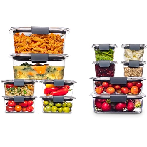 Recipientes para almacenar alimentos con tapa de Rubbermaid (AMERICAN) 