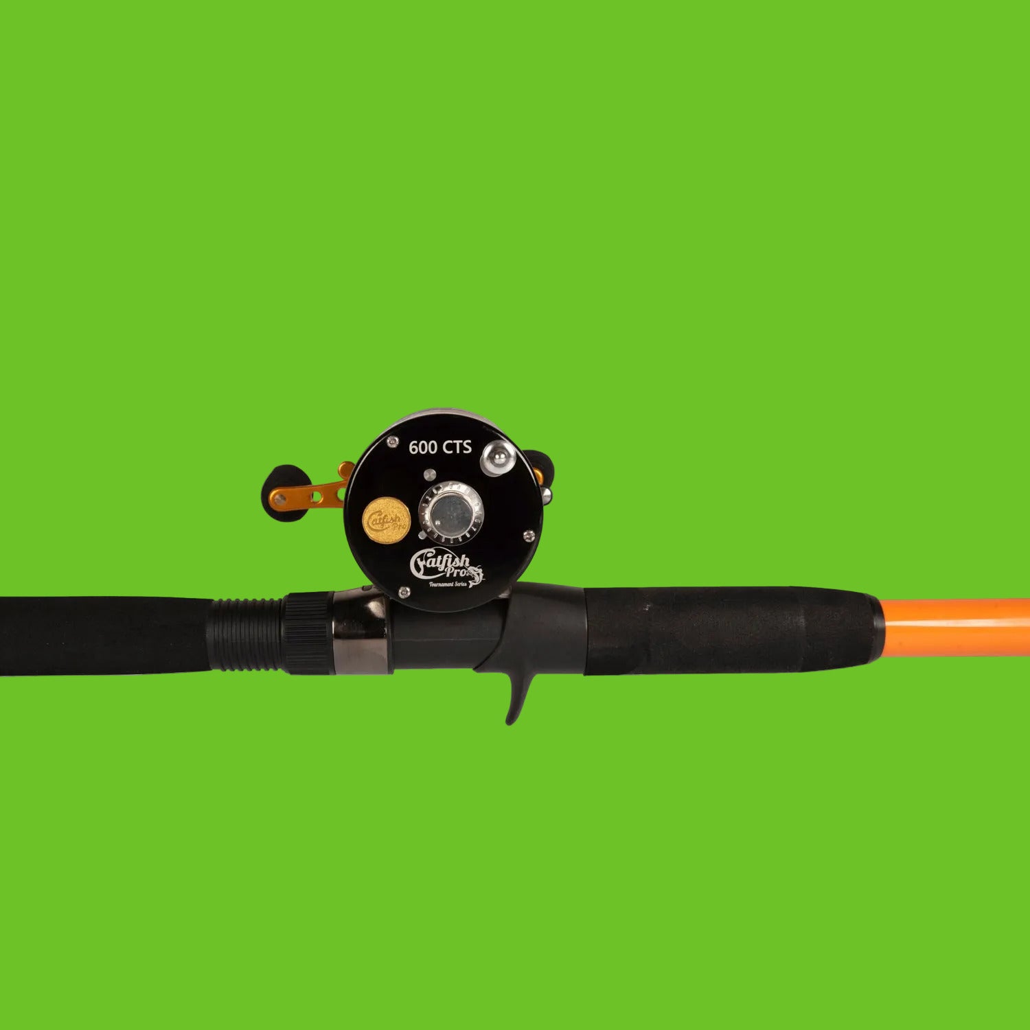 Fishing rod with reel on a white background Paws A Lot website