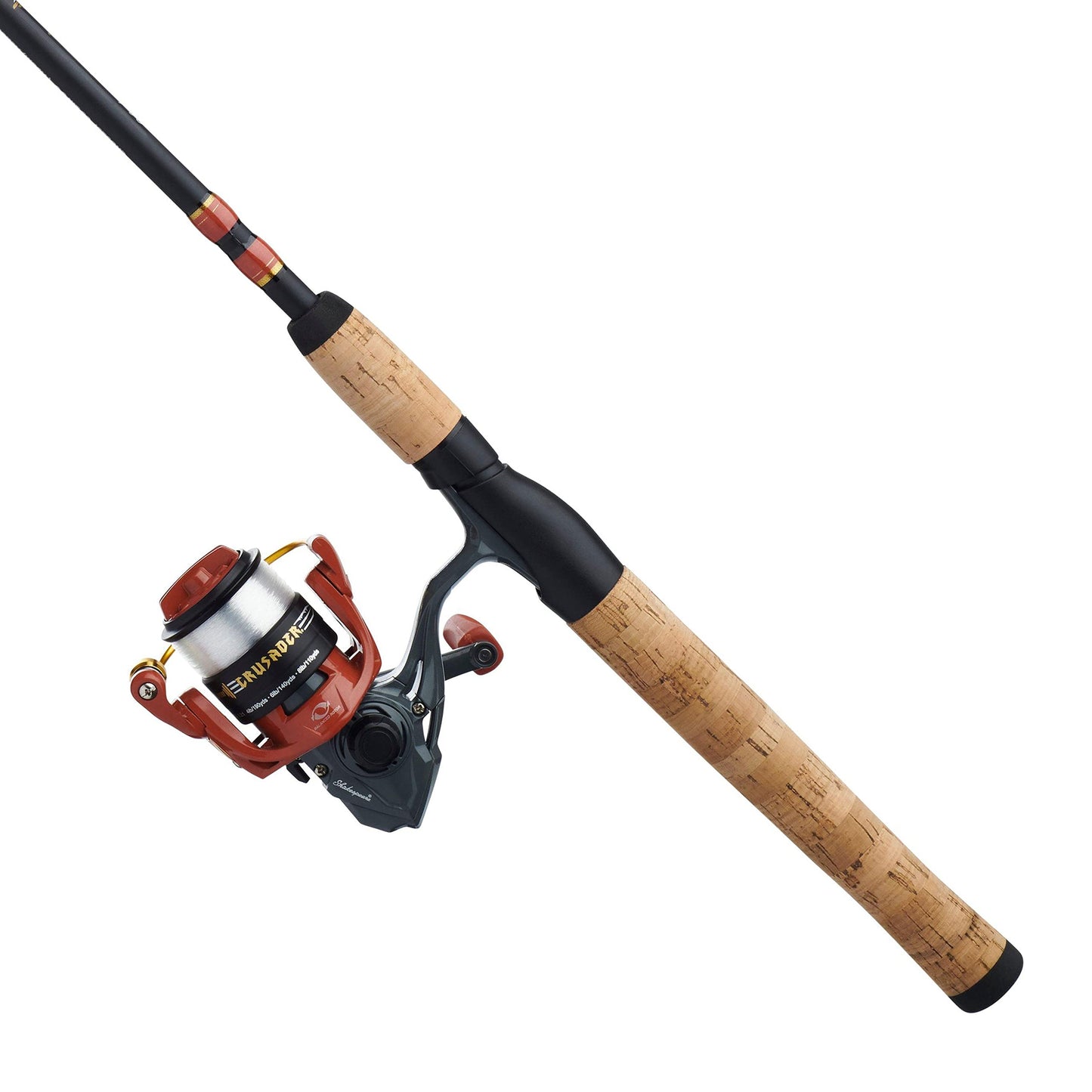 Fishing Rod and Spinning Reel Combo "Crusader" by Shakespeare (AMERICAN)