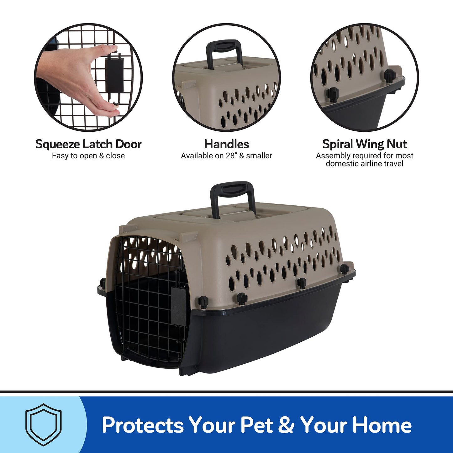 Dog Kennel (Portable (Vari), by Petmate (AMERICAN)