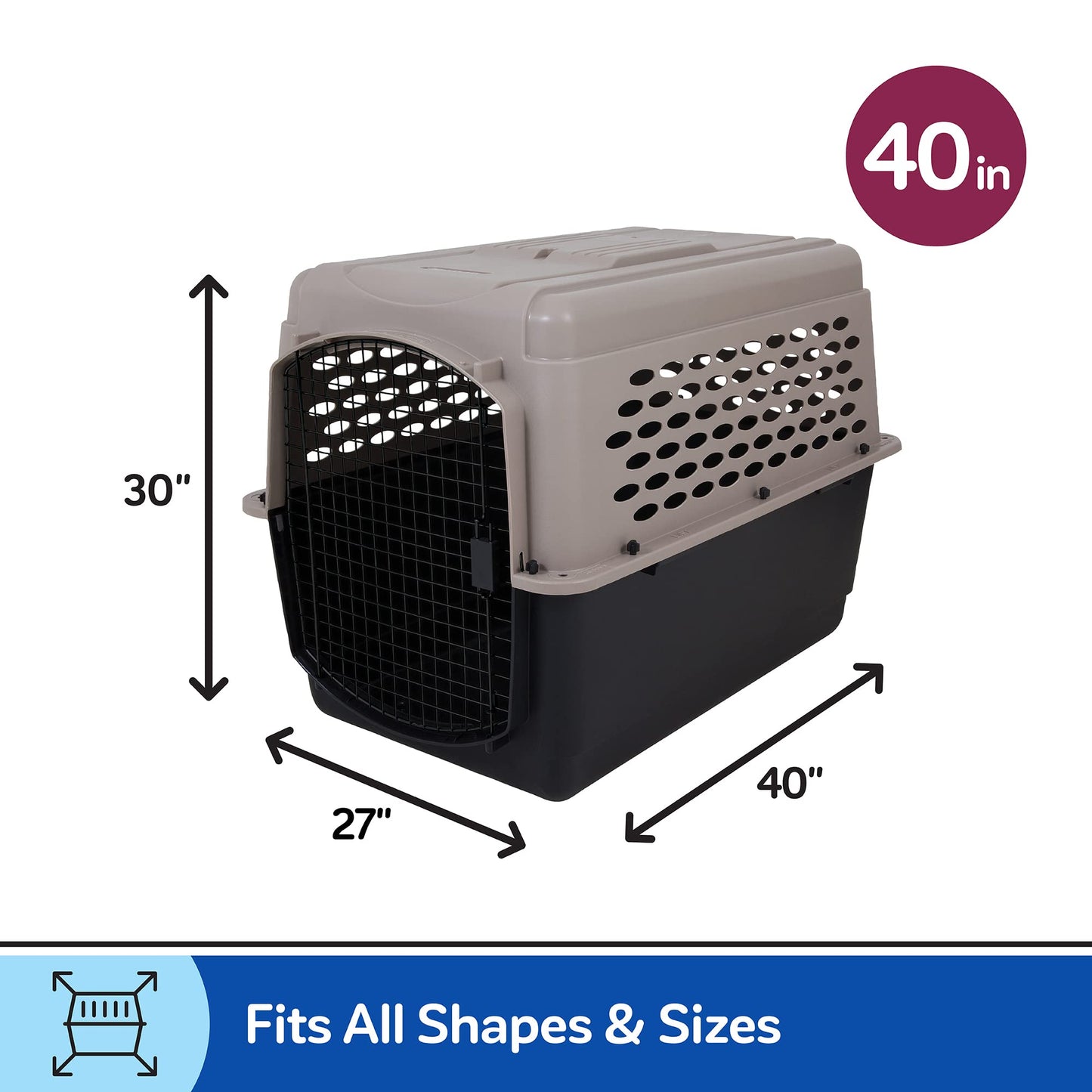 Dog Kennel (Portable (Vari), by Petmate (AMERICAN)