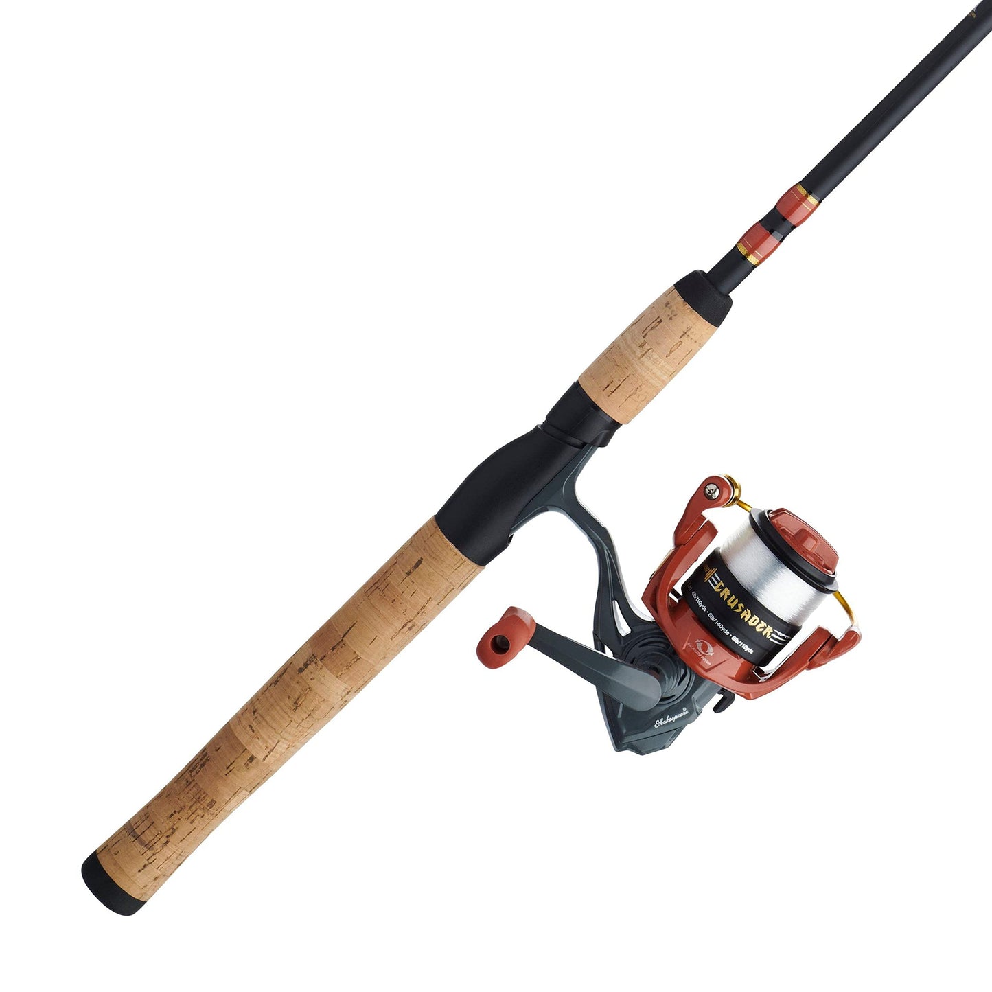 Fishing Rod and Spinning Reel Combo "Crusader" by Shakespeare (AMERICAN)