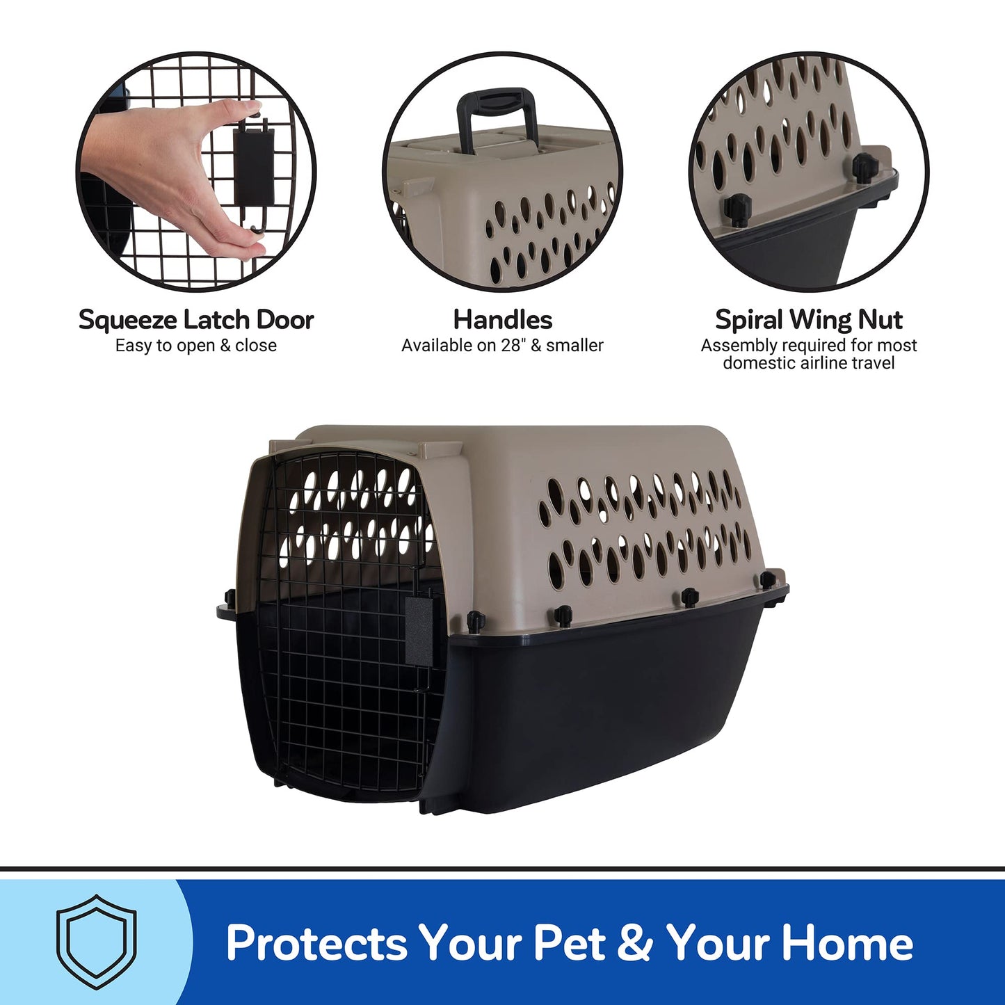 Dog Kennel (Portable (Vari), by Petmate (AMERICAN)