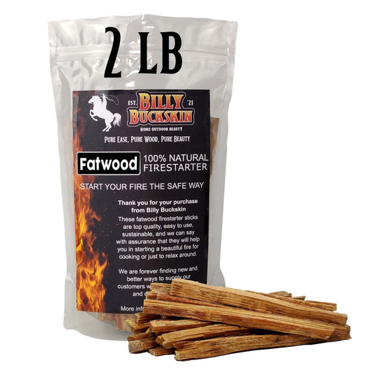 Fire Starter Sticks (Fatwood) by Billy Buckskin (AMERICAN)