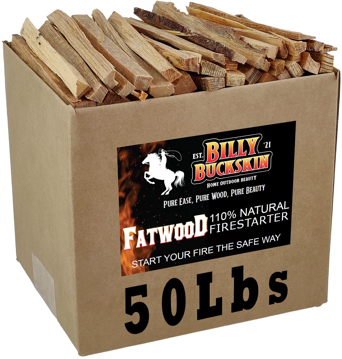 Fire Starter Sticks (Fatwood) by Billy Buckskin (AMERICAN)