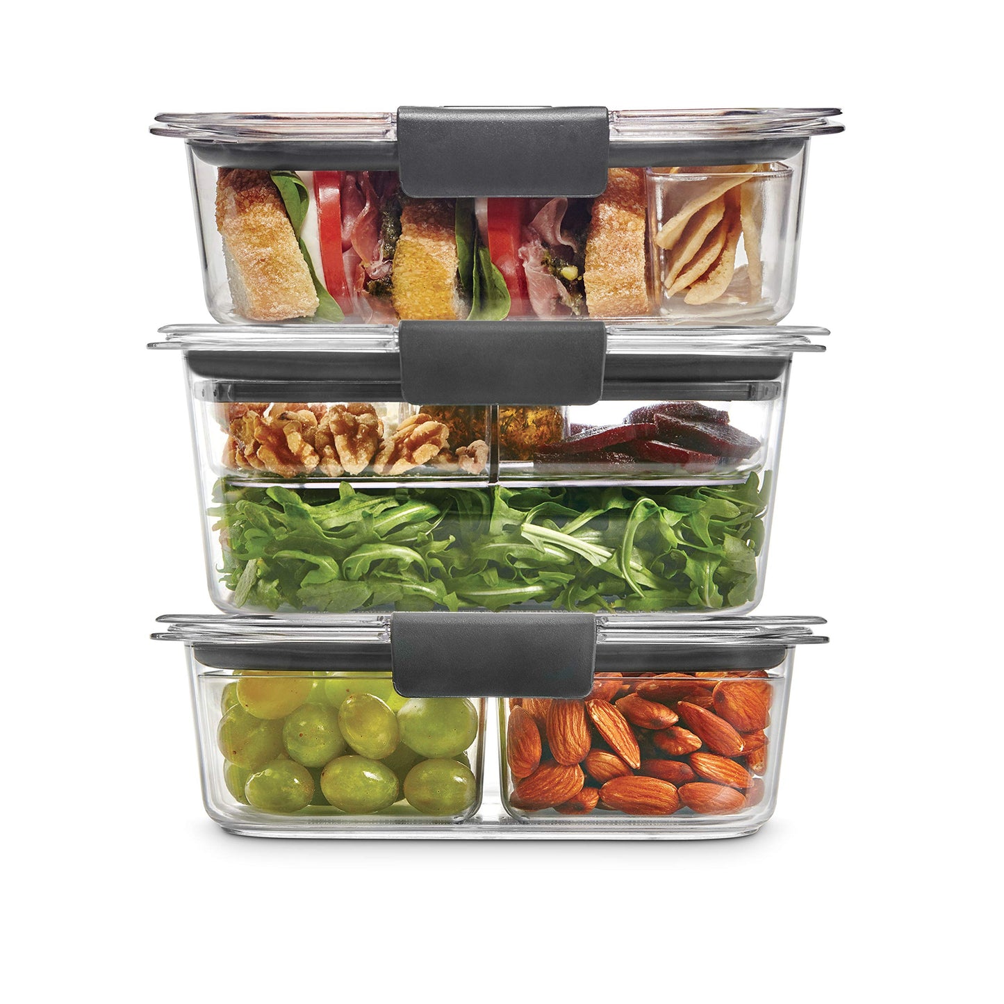 Recipientes para almacenar alimentos con tapa de Rubbermaid (AMERICAN) 