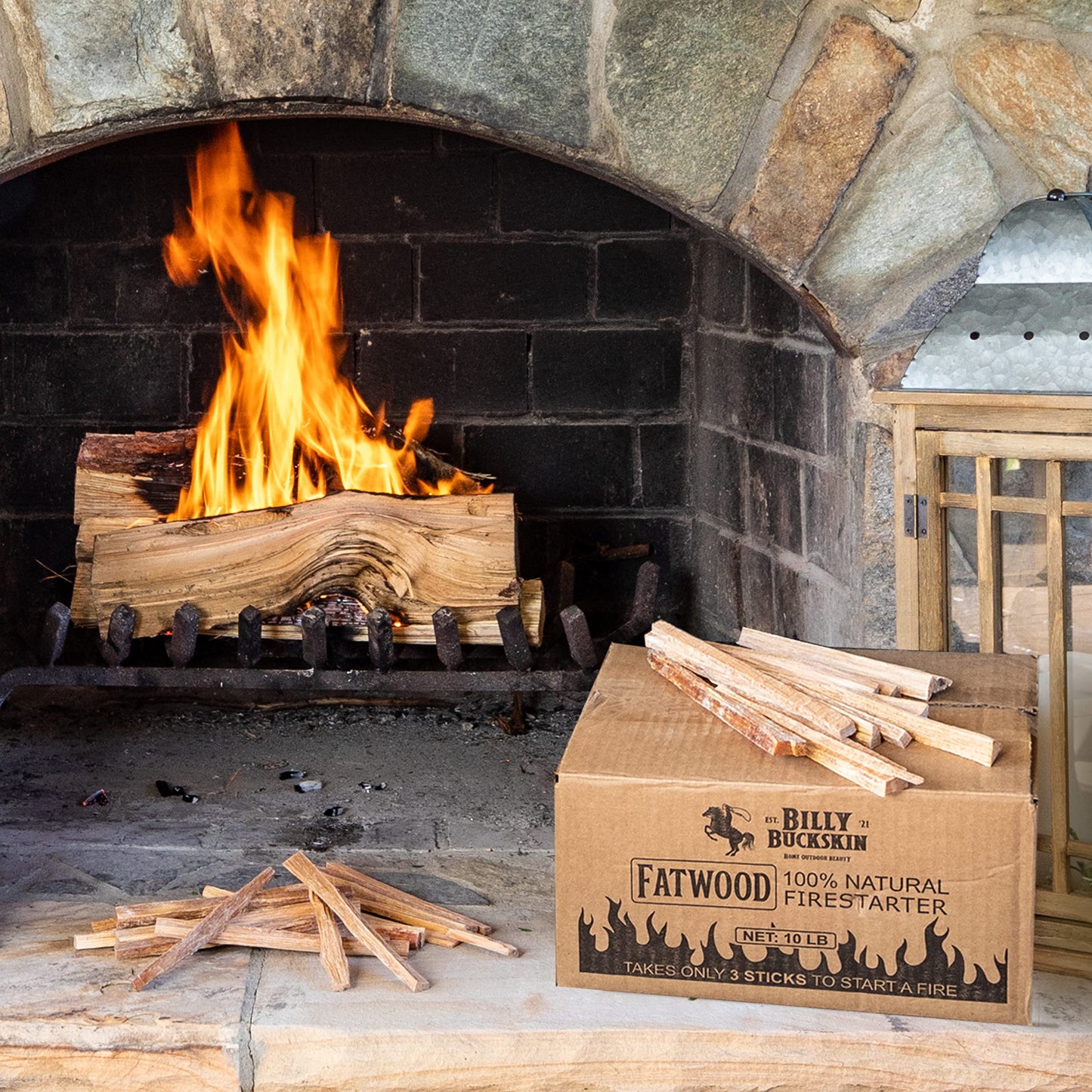 Fire Starter Sticks (Fatwood) by Billy Buckskin (AMERICAN)