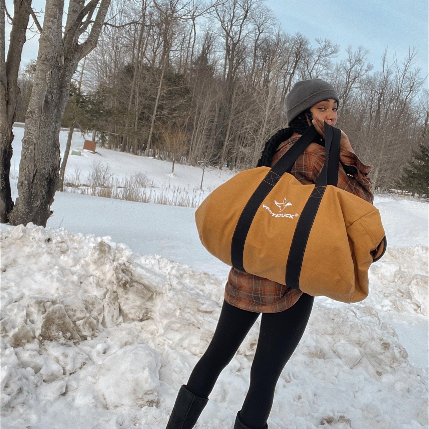 Bag: Hoplite Canvas Parachute Bag - Military Style Duffle