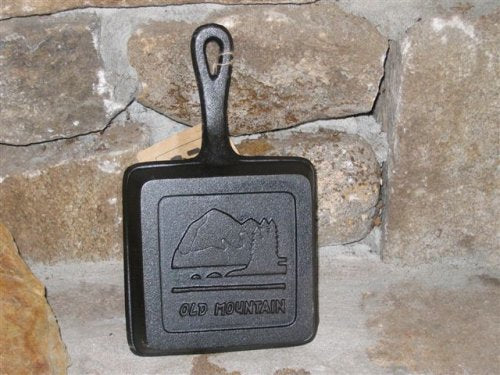 MADE IN USA
& Cast Iron Cookware by Old Mountain
Cast Iron cookware is Pre-Seasoned

Durable, Rustic Cast Iron manufactured in America
& Indoor Outdoor Cookware