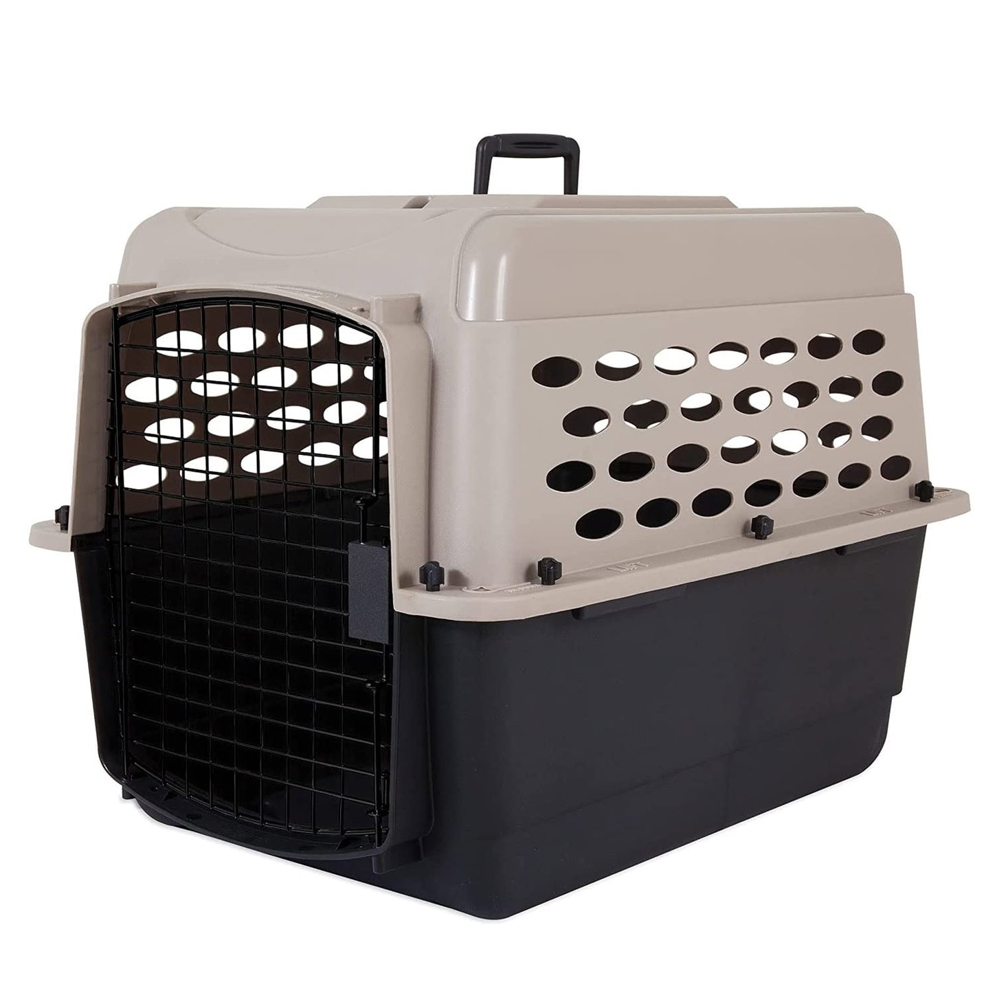 Portable Dog Kennel USA Made Grey/Lt. Grey