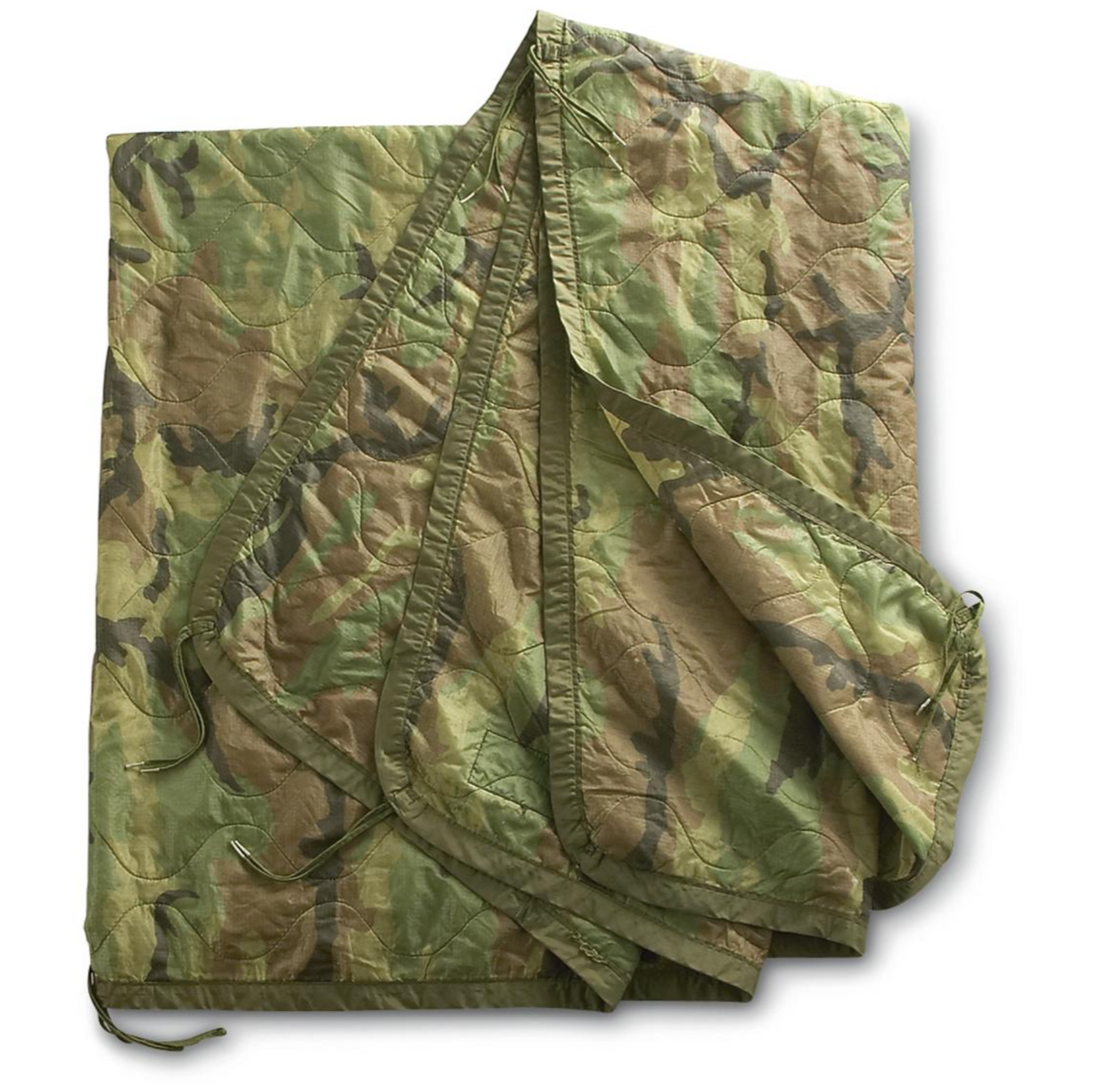 BLANKETS: Unissued USGI M81 Woodland Poncho Liner/Woobie
