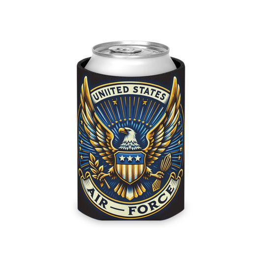 BEER NOT INCLUDED!!!

Outside: 100% dark blue polyester
Inside: 100% black soft foam liner
Edge-to-edge print
Size options: Regular Can (3.5'' x 4.3'') and Slim Can (3.5'' x 6'')