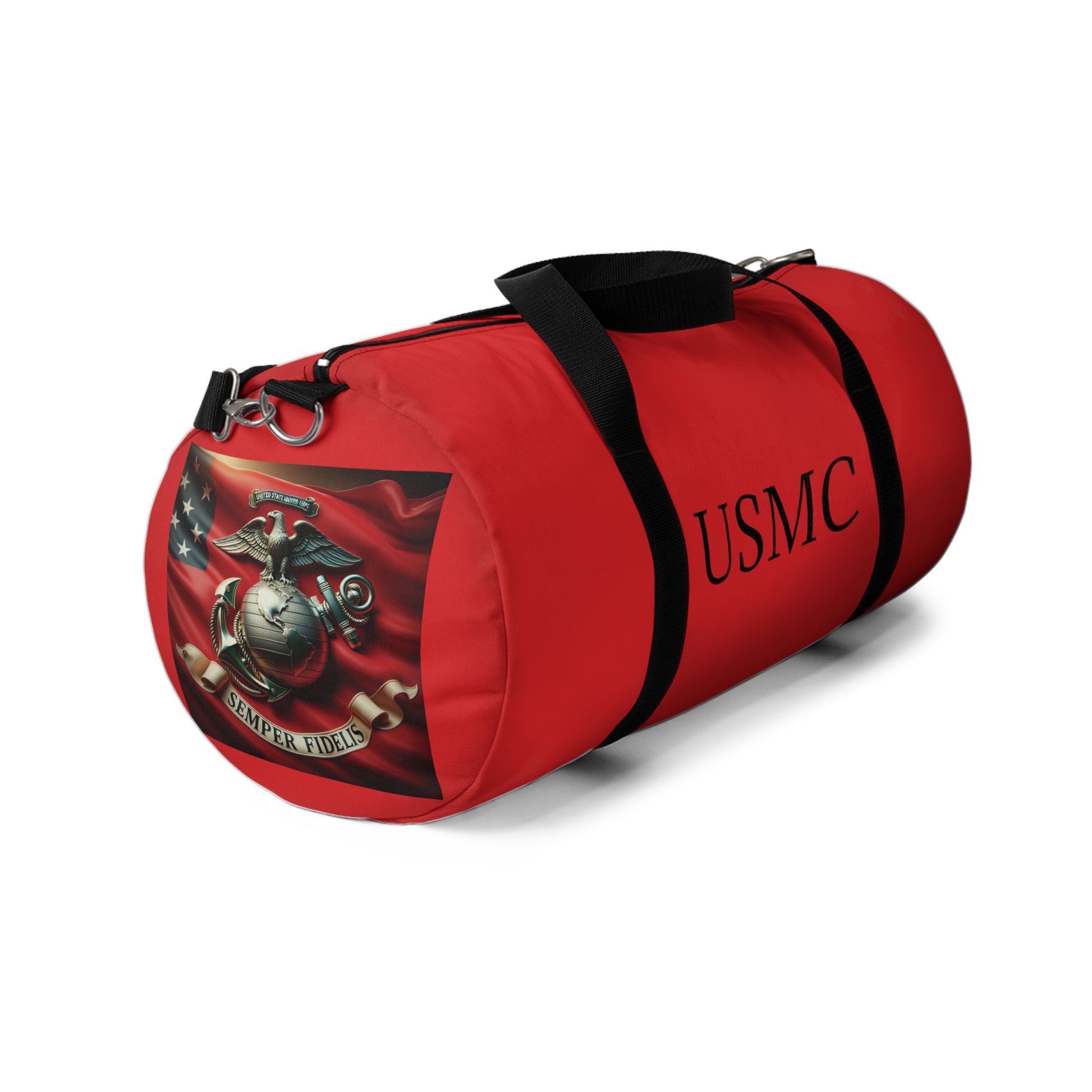 THIS IS A CUSTOM PRODUCT
SHIPPING INCLUDED

Material: 100% polyester Oxford canvas
Size tolerance 0.5" (1.3 cm))
Black, adjustable, durable strap with shoulder pad
Name tag sewn inside
Assembled in the USA from globally sourced parts
MADE BY A MARINE FOR A MARINE!