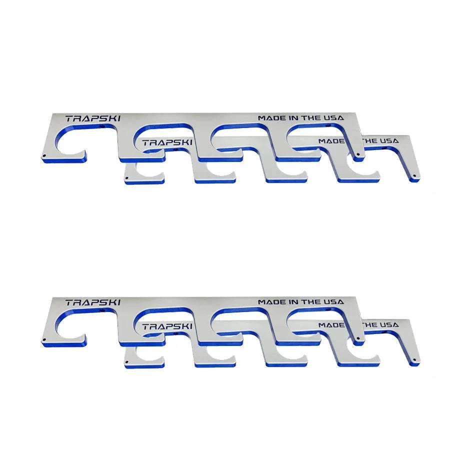 Fishing Rod Wall Rack Premium | Marine HDPE | Wall, Ceiling & Boat Mount | TRAPSKI