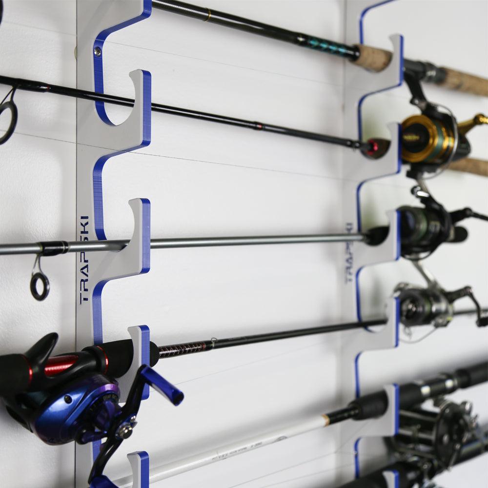Fishing Rod Racks | Wall or Ceiling or Boat Mounted | Trapski