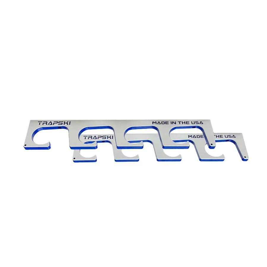Fishing Rod Wall Rack Premium | Marine HDPE | Wall, Ceiling & Boat Mount | TRAPSKI