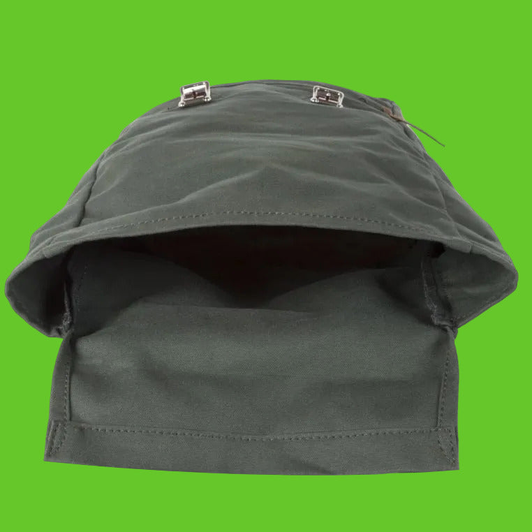 Green hooded jacket on a white background